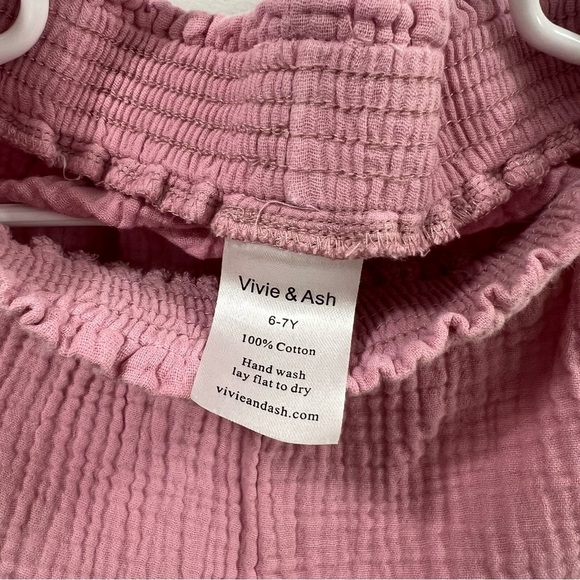 Vivie & Ash Pink Matching Set 6-7 years - Picture 7 of 8